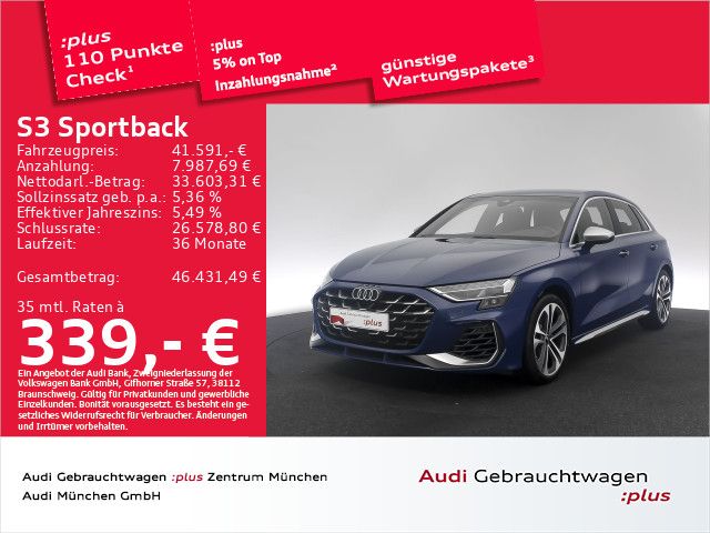 AUDI S3 Sportback TFSI S tronic Virtual+/Navi+