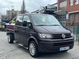 Volkswagen T5 Pritsche 2,0TDI Doppelkabine,AUTOM.,NAVI,KLIM - VW T5 Transporter Gebrauchtwagen in Berlin