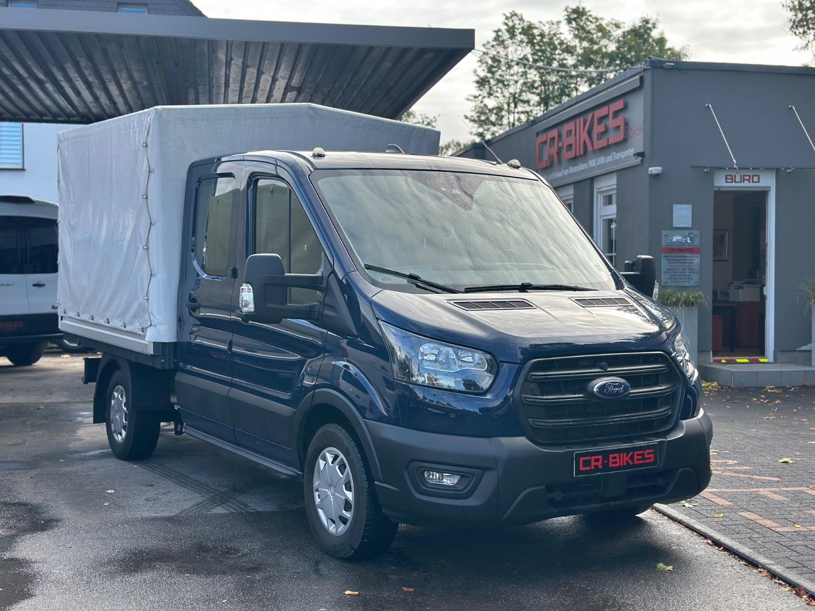 Ford Transit Pritsche Plane 30TKM-DoKa/Klima/Shz/1.HD