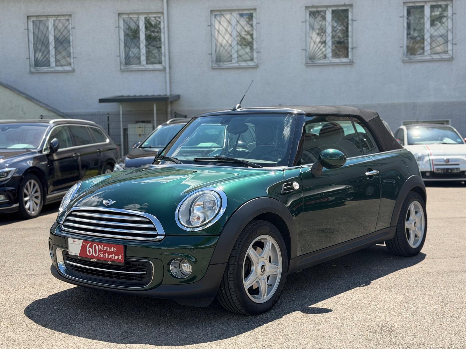 MINI Cooper Cabrio/1 Hand/Leder/8 Fach Alu/Euro 6/