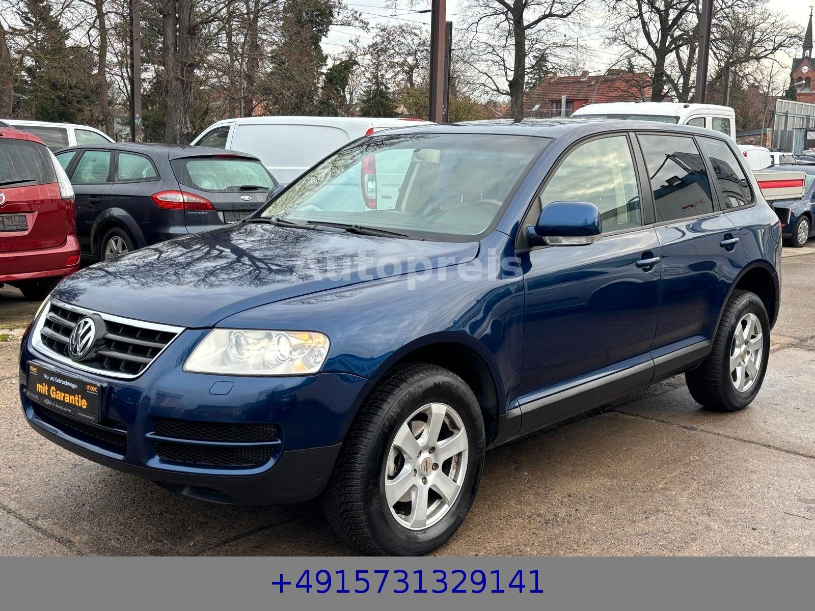 Volkswagen Touareg R5 TDI Klima Automatik Leder Navi AHK SH