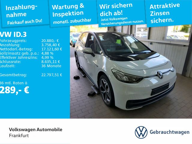 Volkswagen ID.3 Pure Performance Navi LED LaneAssist imagem 2