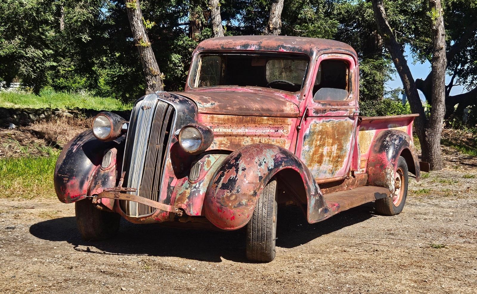 Dodge 1938 Dodge pick up patina look