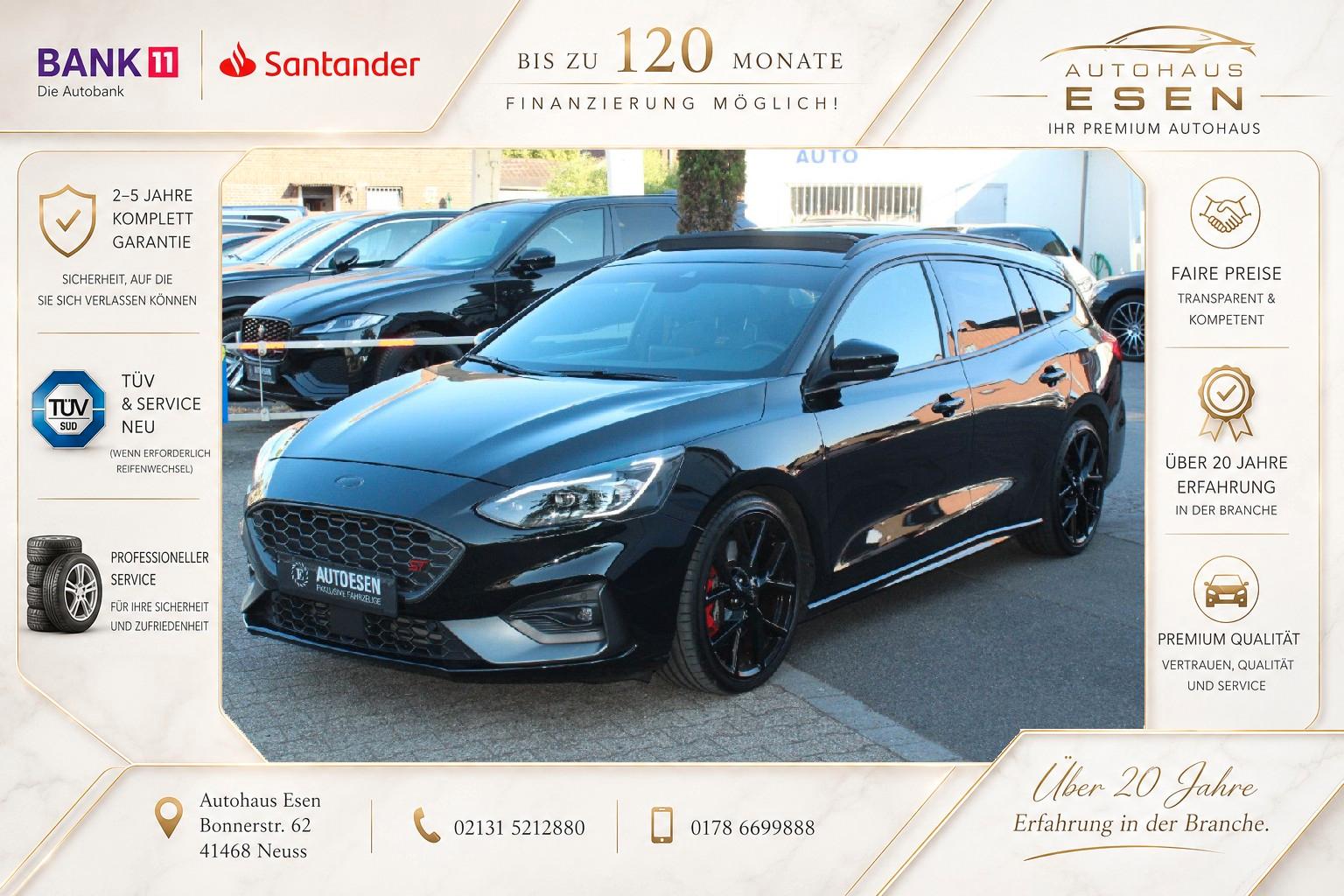 Ford Focus 2,3 EcoBoost ST+PANORAMA+KAMERA+LED+B&O