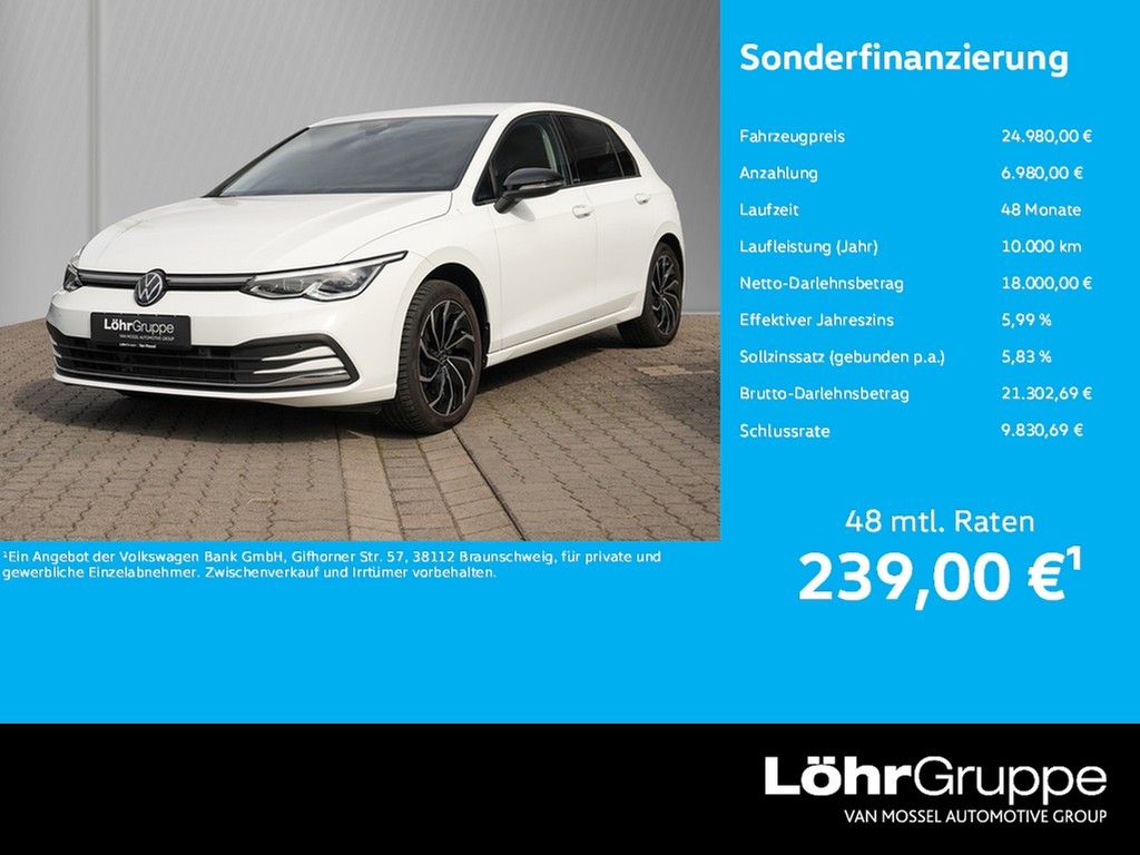 Volkswagen Golf VIII 1.5 eTSI DSG MOVE /Navi/LED+/HuD/ACC