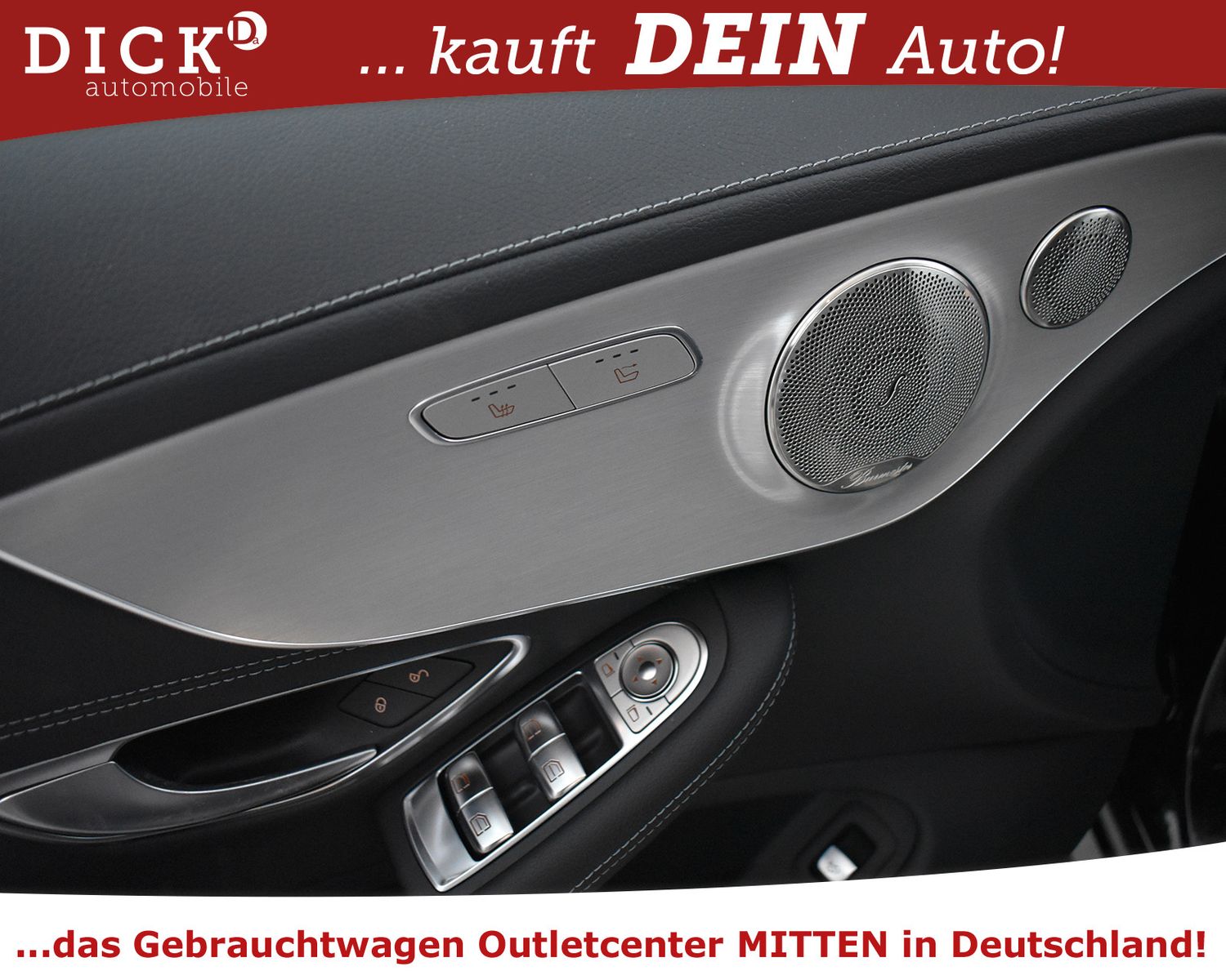 MERCEDES-BENZ C300 Cabrio 2X AMG LIne BURMES+LED+KAMER+AHK+19" - Image 19