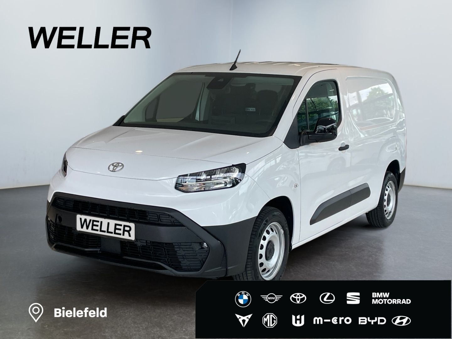 Toyota Proace City 1,2 l P, 110 PS 6MT 4 Türen, 3 Sitze