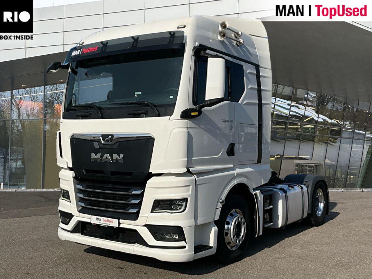 MAN TGX 18.510 4x2 BL SA Nebeantrieb Flasch