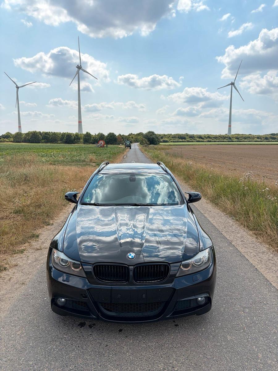 BMW 318 2008 — rear view