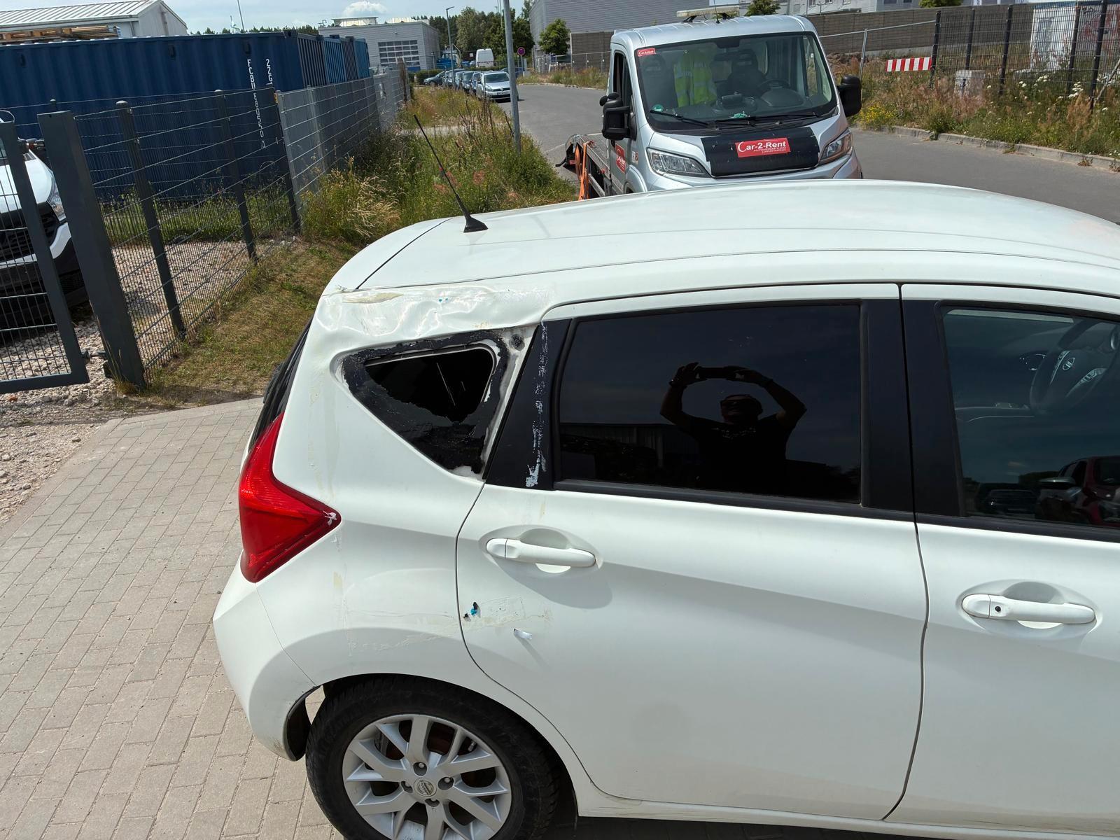 Nissan Note Acenta Plus/Fahrbereit/Sturmschaden