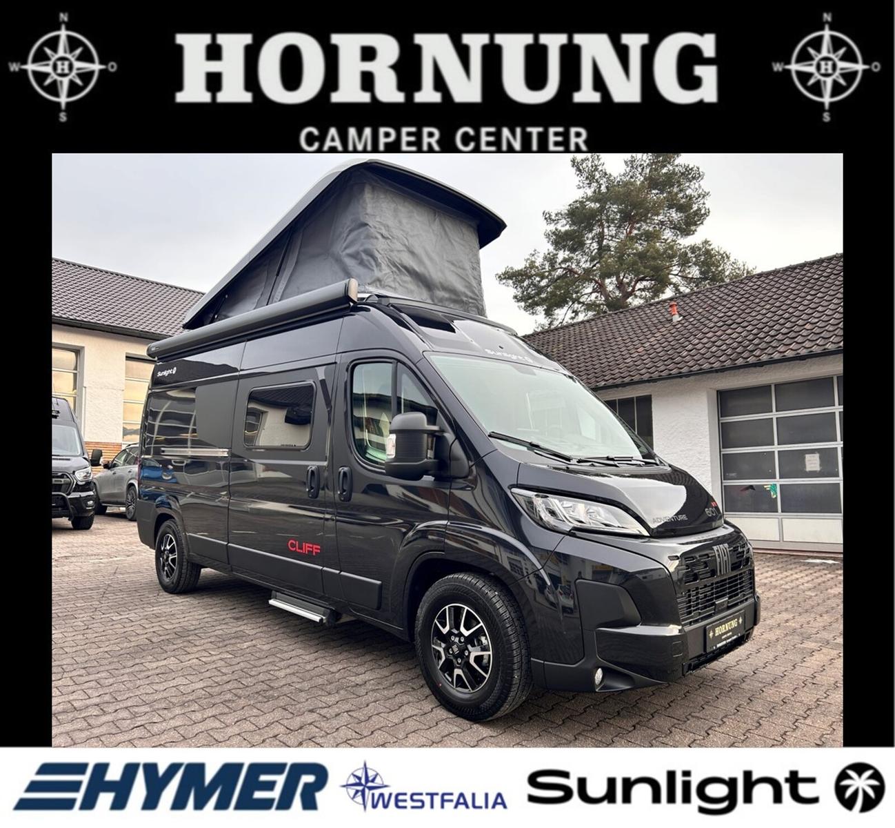 Sunlight Adventure Cliff 601 RT Stockbetten+Aufstelldach