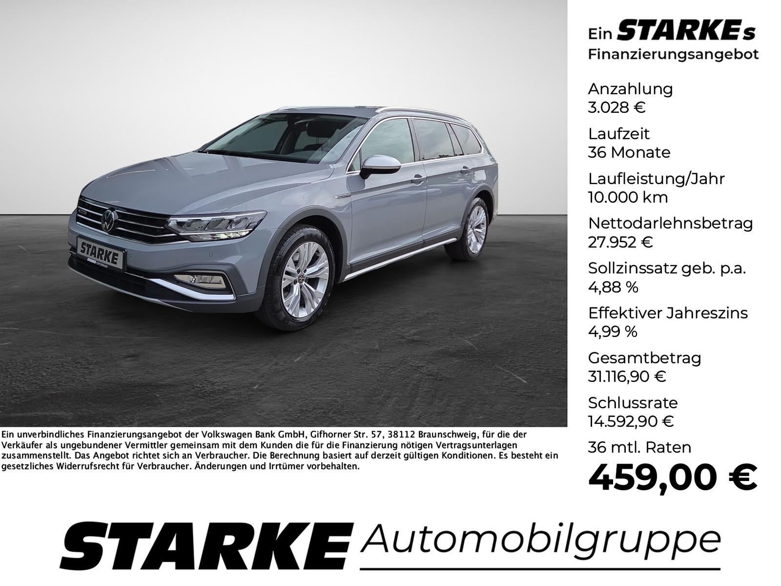 Volkswagen Passat Alltrack 2.0 TDI DSG 4M LED Navi AHK Kame