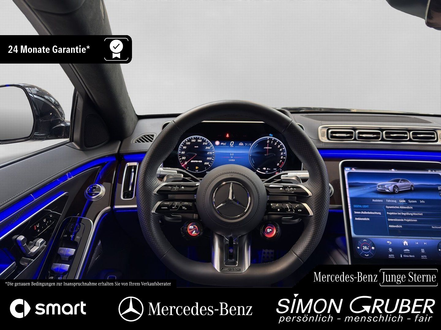 Fahrzeugabbildung Mercedes-Benz S 63 E Performance AMG Exklusiv Fond-Entertain