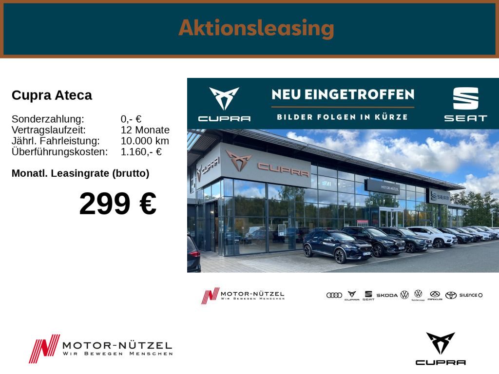 Cupra Ateca 2.0 TSI  Allrad 7-Gang DSG