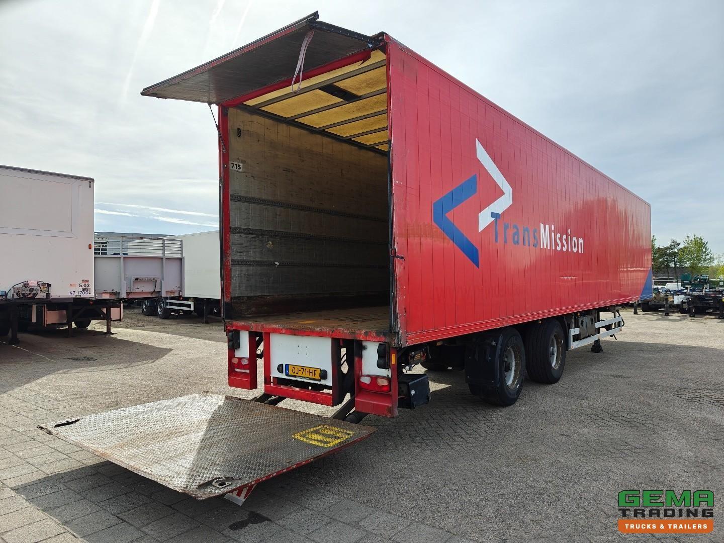 Pacton T2-001 Geschlossener Aluminiumaufbau 13,5 m + Dh
