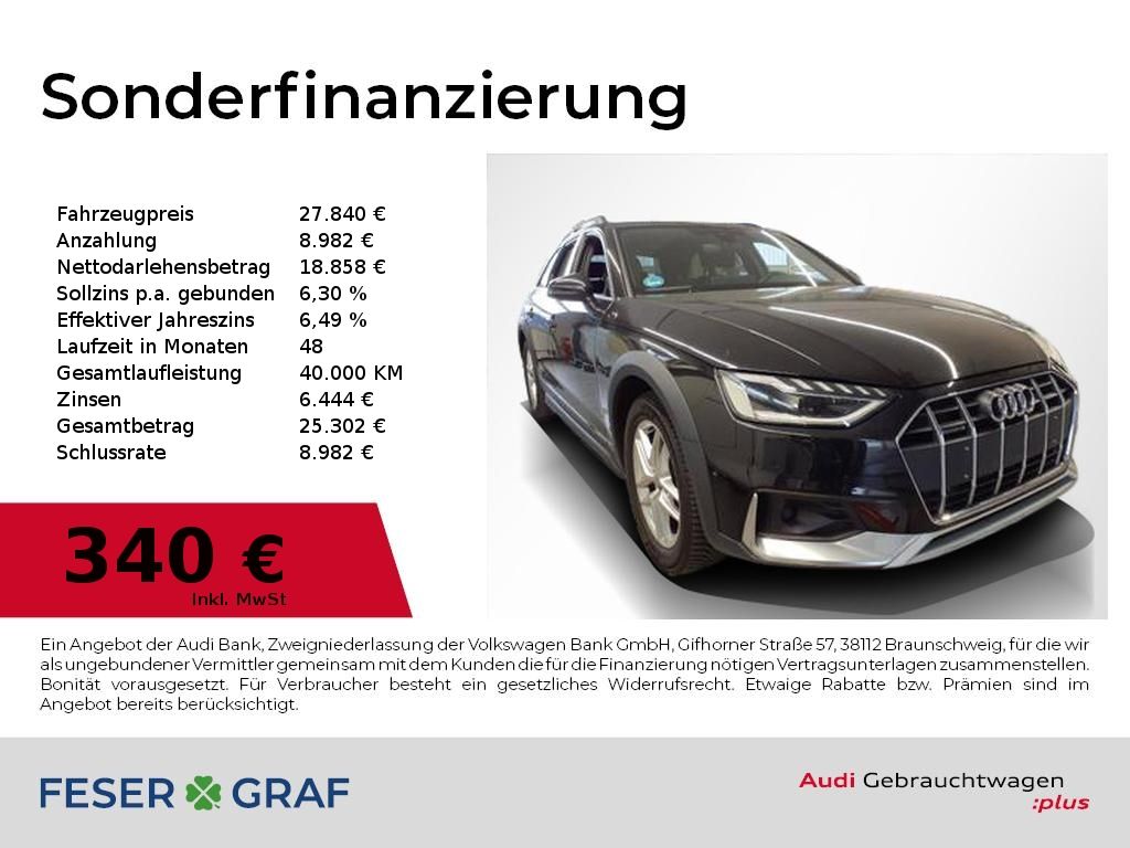 AUDI A4 Allroad 40 TDI qu S tronic AHK,LED,Navi,PDC