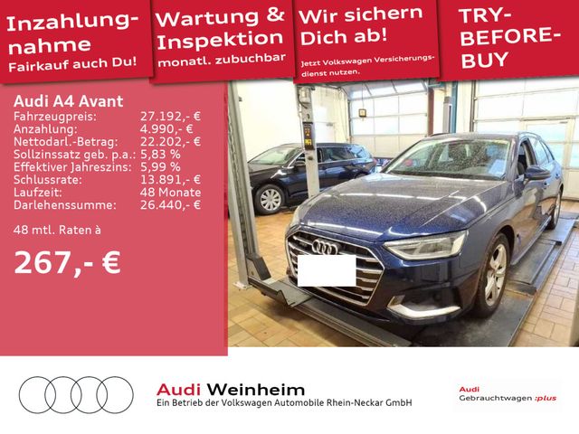 Audi A4 Avant 40 quattro TDI advanced AHK Navi Kamera