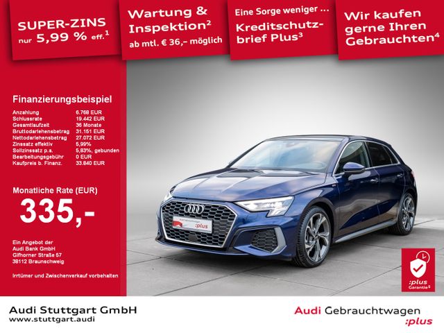 Audi A3 Sportback 35 TFSI S line ACC Pano virtCo B&O