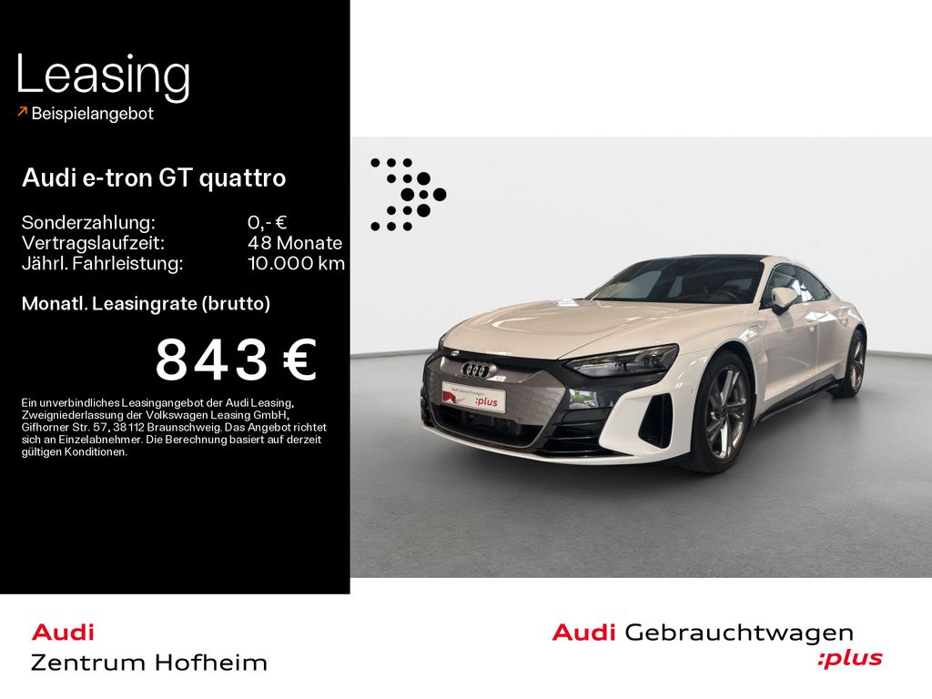 Audi e-tron GT qu*Air*HUD*Pano*LED*Virtual*Navi+*Spor