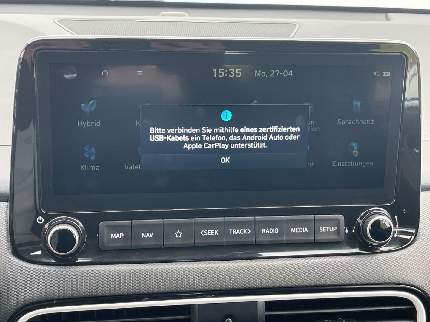 KONA 1.6 GDI Trend Hybrid 2WD AHK/Kamera/LED/Nav