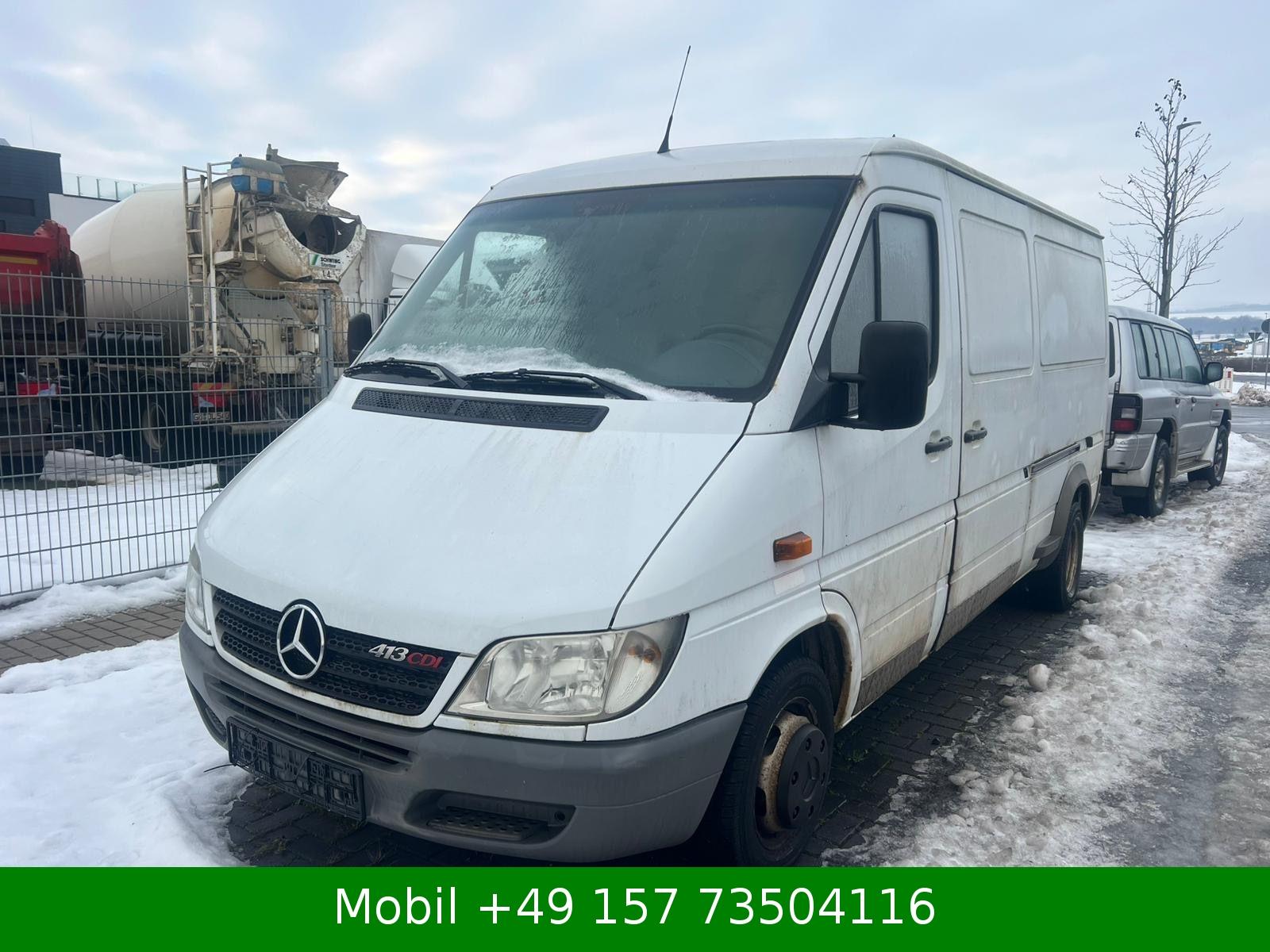 Mercedes-Benz Sprinter Kasten 413 CDI Kanalreiniger Leistikow