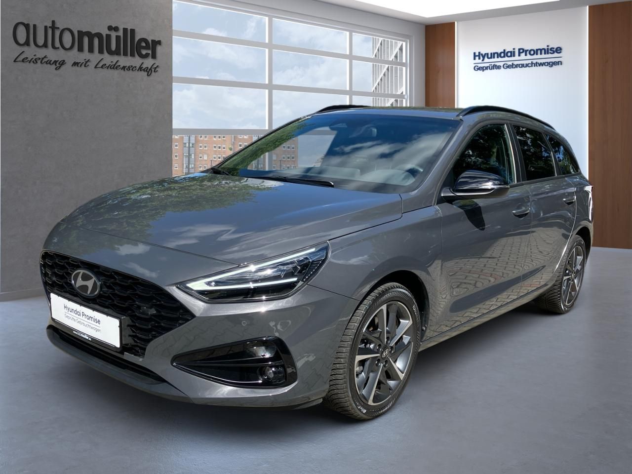 Fahrzeugabbildung Hyundai i30 DCT ADVANTAGE LED*NAVI*2Z-KLIMA*CARPL*KEYLES