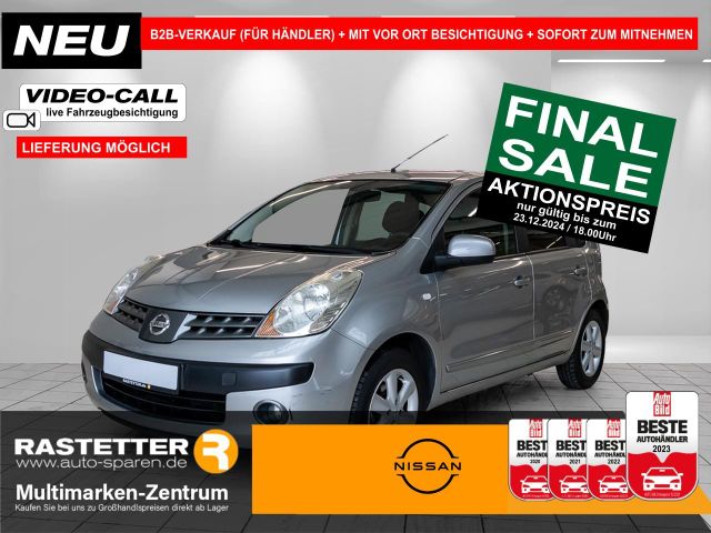 Nissan Note 1.6 16V acenta AHK+Privacy+Klimaaut+LMF+Neb