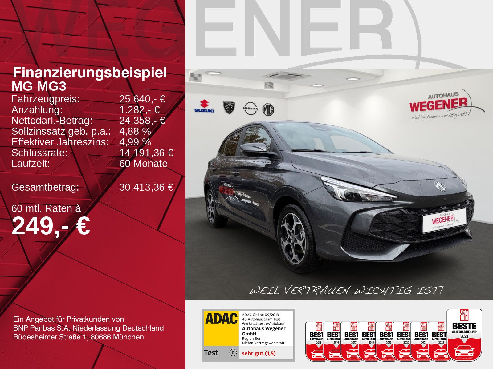 MG3 MG MG3 1.5L Hybrid+ Luxury MY26 imagem 2
