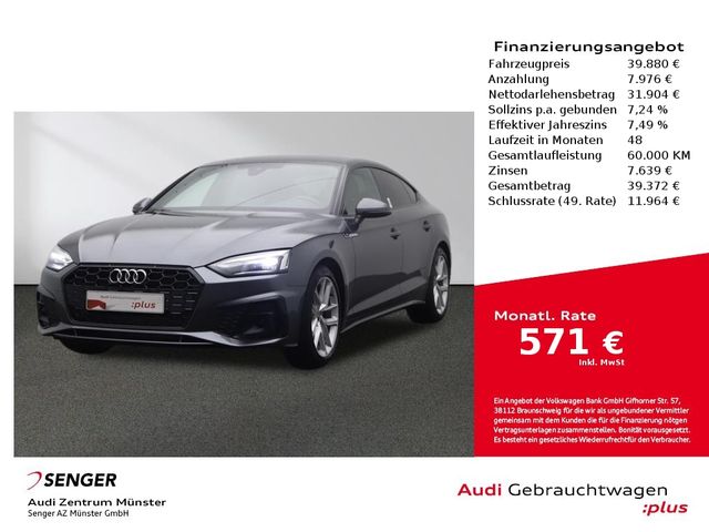 Audi A5 Sportback S line 35 TFSI S tronic MMI LED