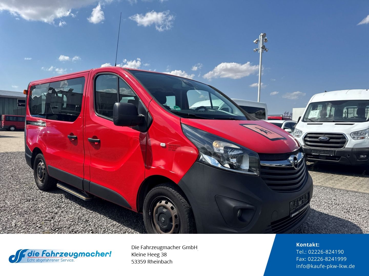 Fahrzeugabbildung Opel Vivaro B Kasten L1H1 2,7t 1.6 CDTI *7011*EXPORT