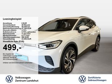 Volkswagen Leasingangebot: Volkswagen ID.4 Pro electric Automatik 360 ACC AHK AUT HUD