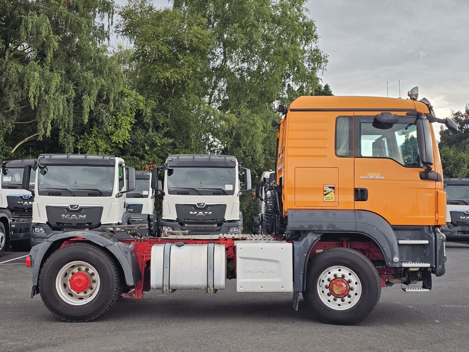 Fahrzeugabbildung MAN TGS 18.460 4x4H Kipphydraulik Standheizung