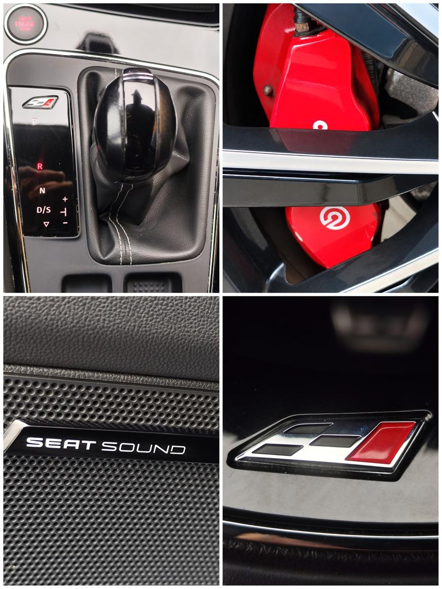 Seat Leon SC Cupra 2.0 300ch - 2 ème main - Alcantara - Brembo - Carnet entretien - Camera - CT récent - Non fumeur