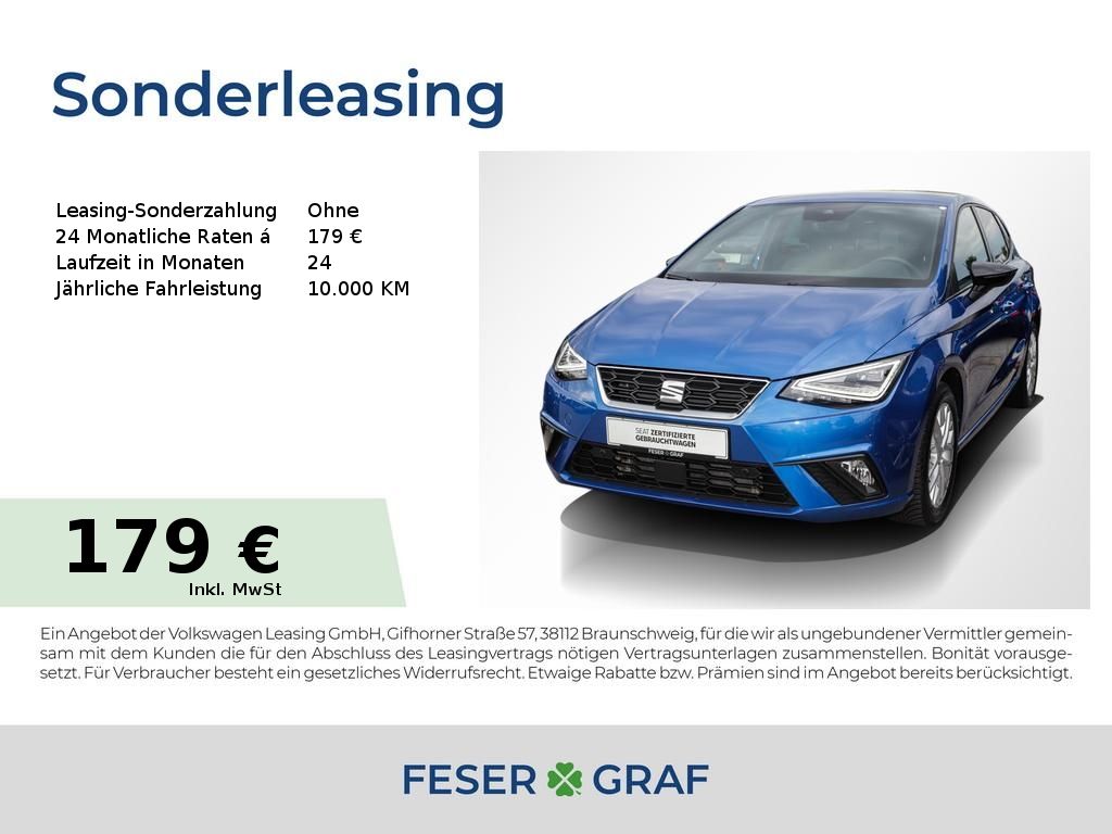 Ibiza 1.5 TSI FR DSG ACC Navi RüKa Sitzh. 16"
