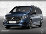 Mercedes-Benz V 300 d Lang AVANTGARDE+Allrad+AMG LINE+SchiebDa - : Blau, Van