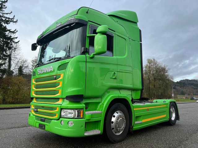 Scania R450 E6 Retarder 2 Tanks 2 Betten Blatt/luft