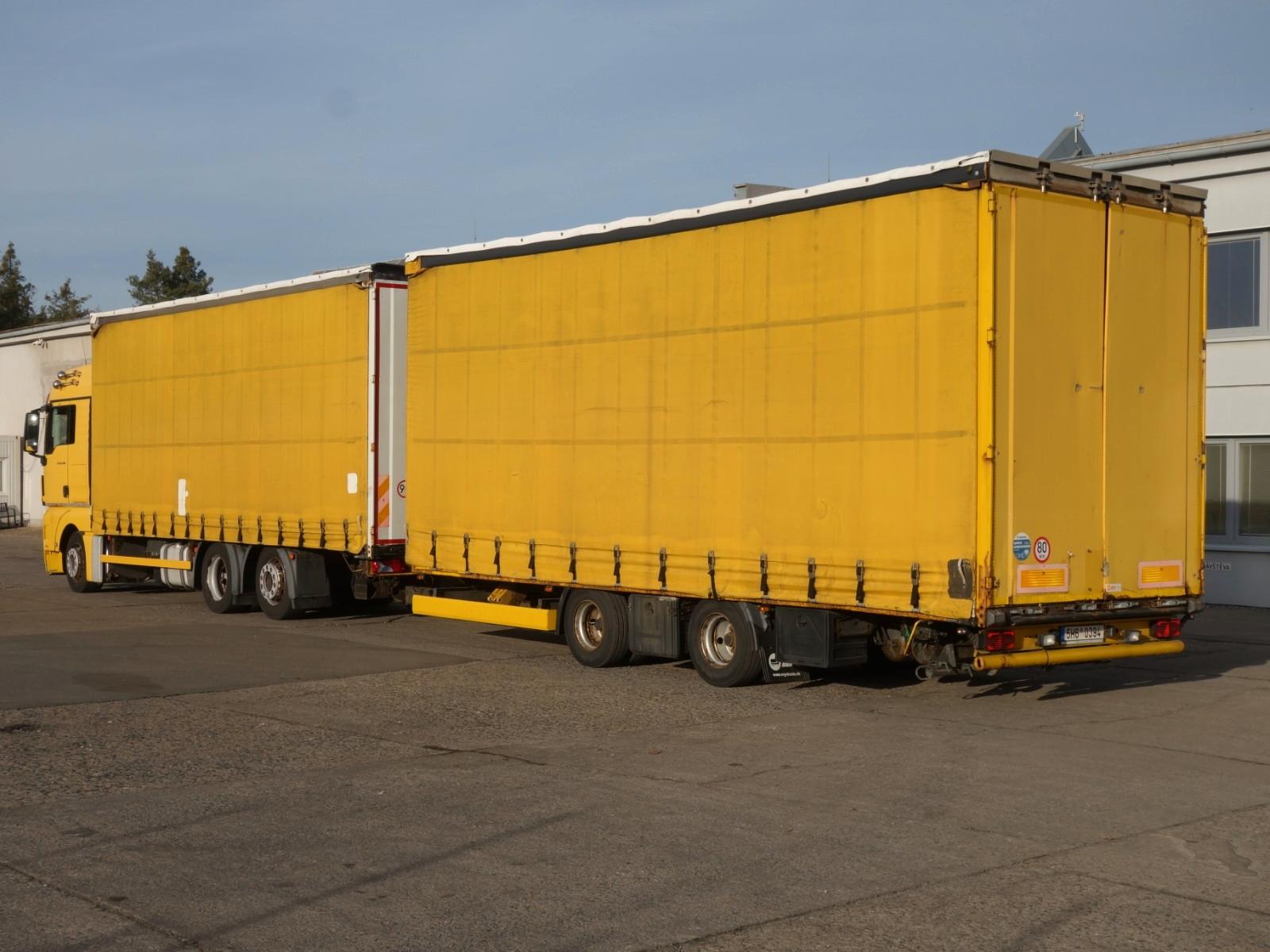 MAN TGX 24.400 EEV 6x2 + Anhänger Krone 120m3