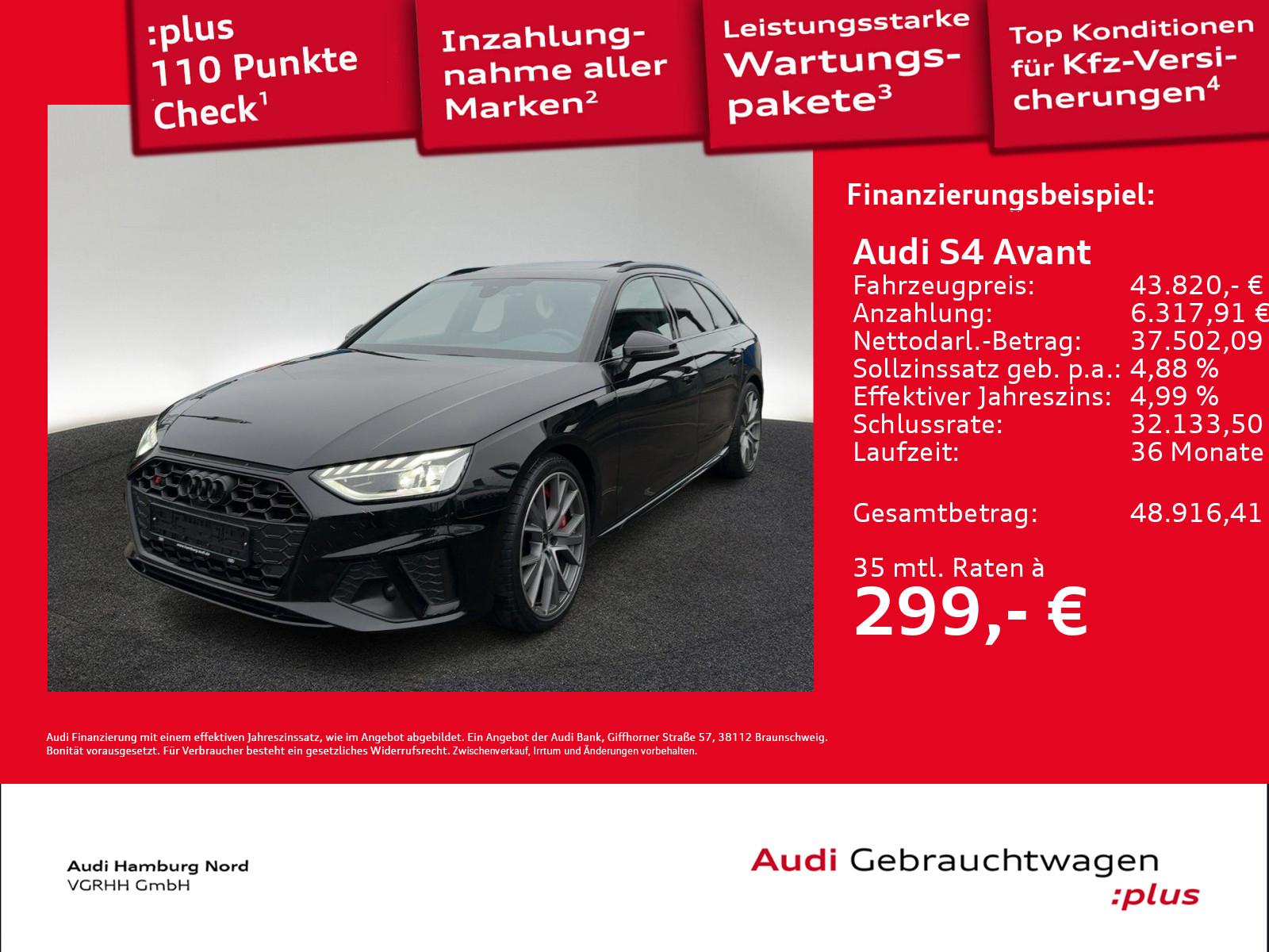 Audi S4 Avant 3.0 TDI quattro B&O Navi Kamera Stndhzg