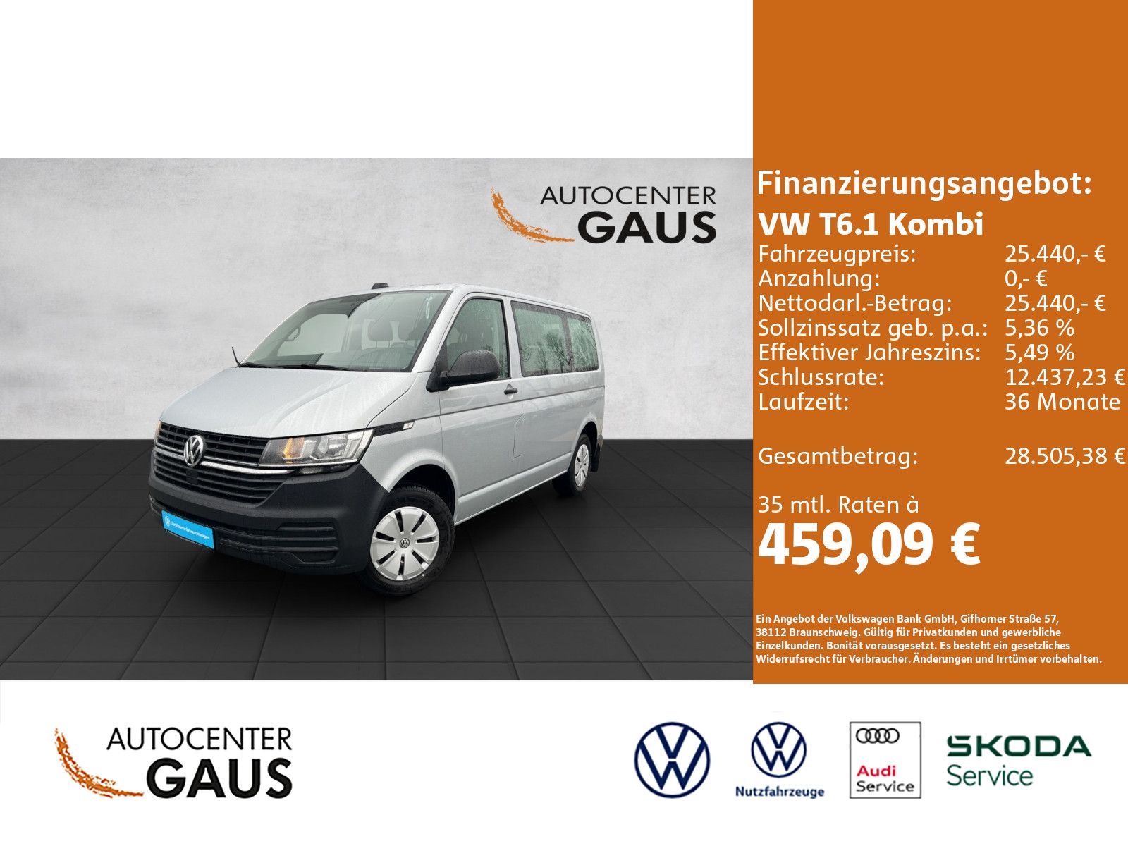 T6.1 Kombi 2,0 l 81 kW TDI EU6 SCR BlueMotion Te