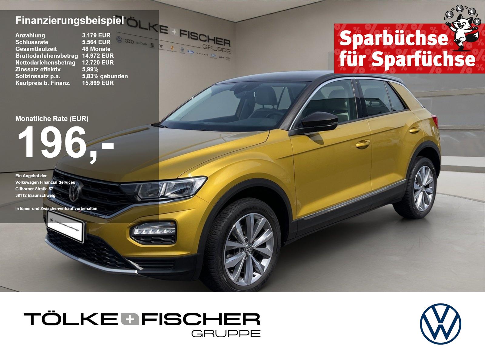Volkswagen T-Roc 1.6 TDI Style ACC Leder LM SHZ SoundSys