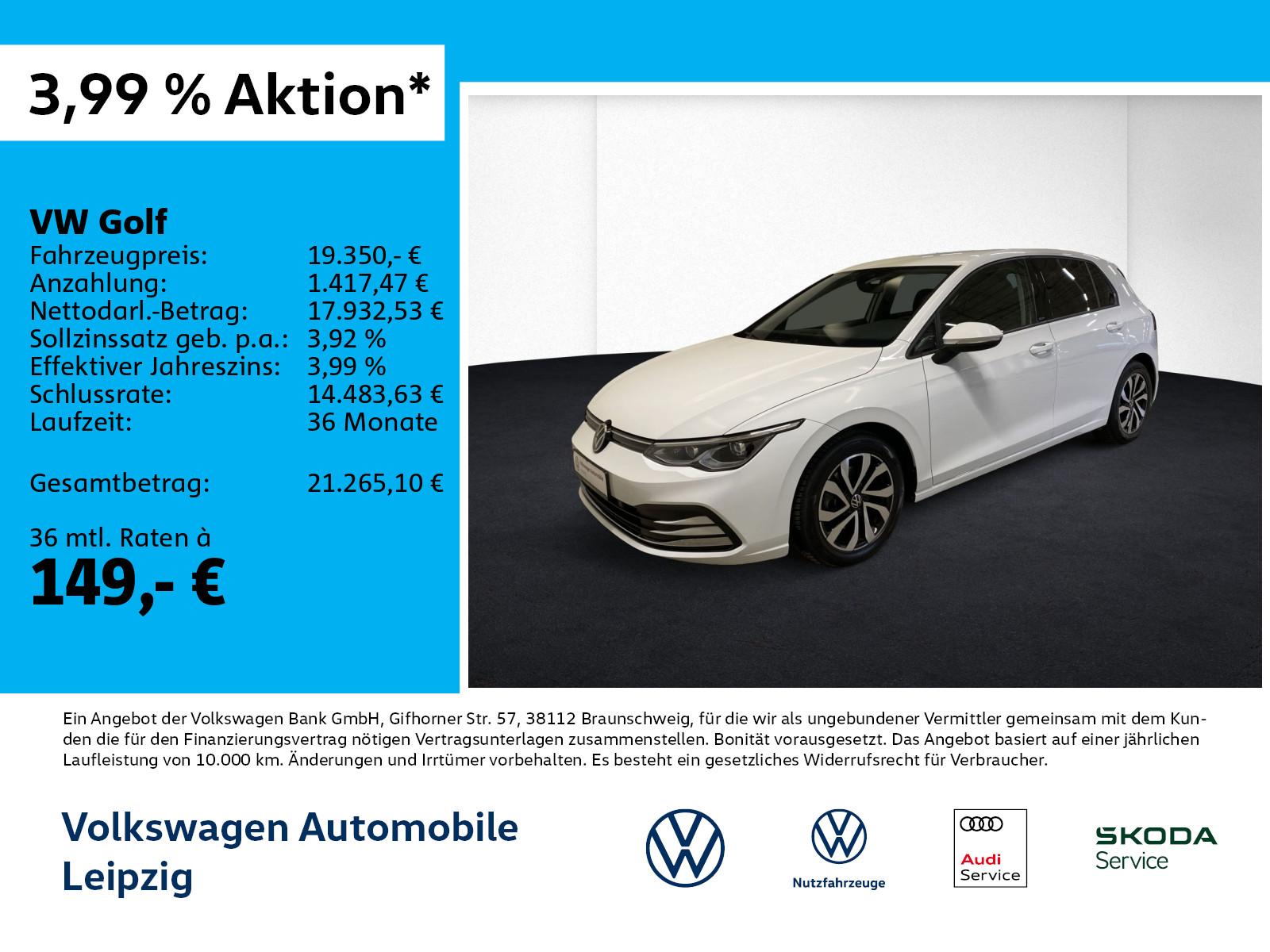 Volkswagen Golf VIII 1.5 TSI Active *AHK*ACC*PDC*RFK*Navi