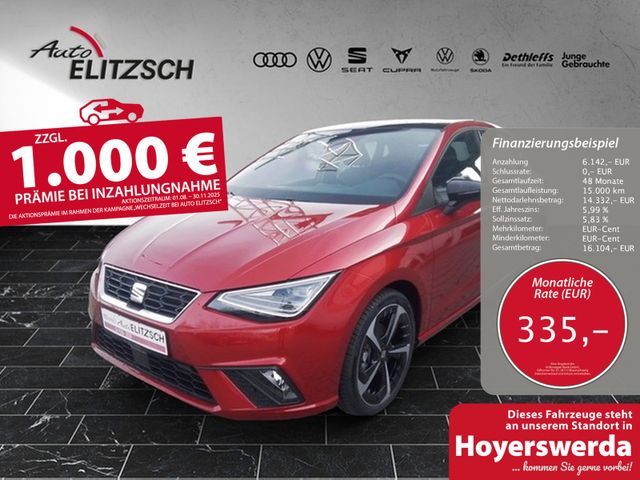SEAT Ibiza FR 1.0 TSI DSG LED Pano 18''