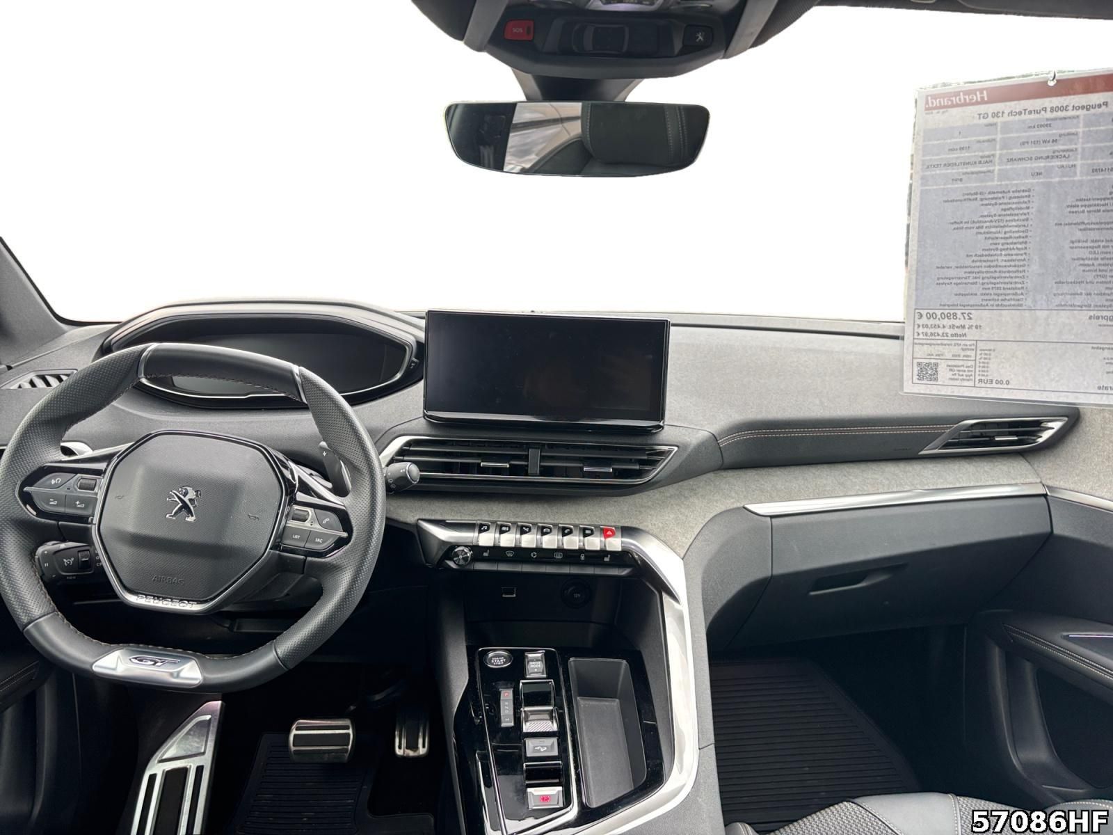 Fahrzeugabbildung Peugeot 3008 GT +SHZ+ALLWETTER+PANO+ALCANTARA+AHK+LED