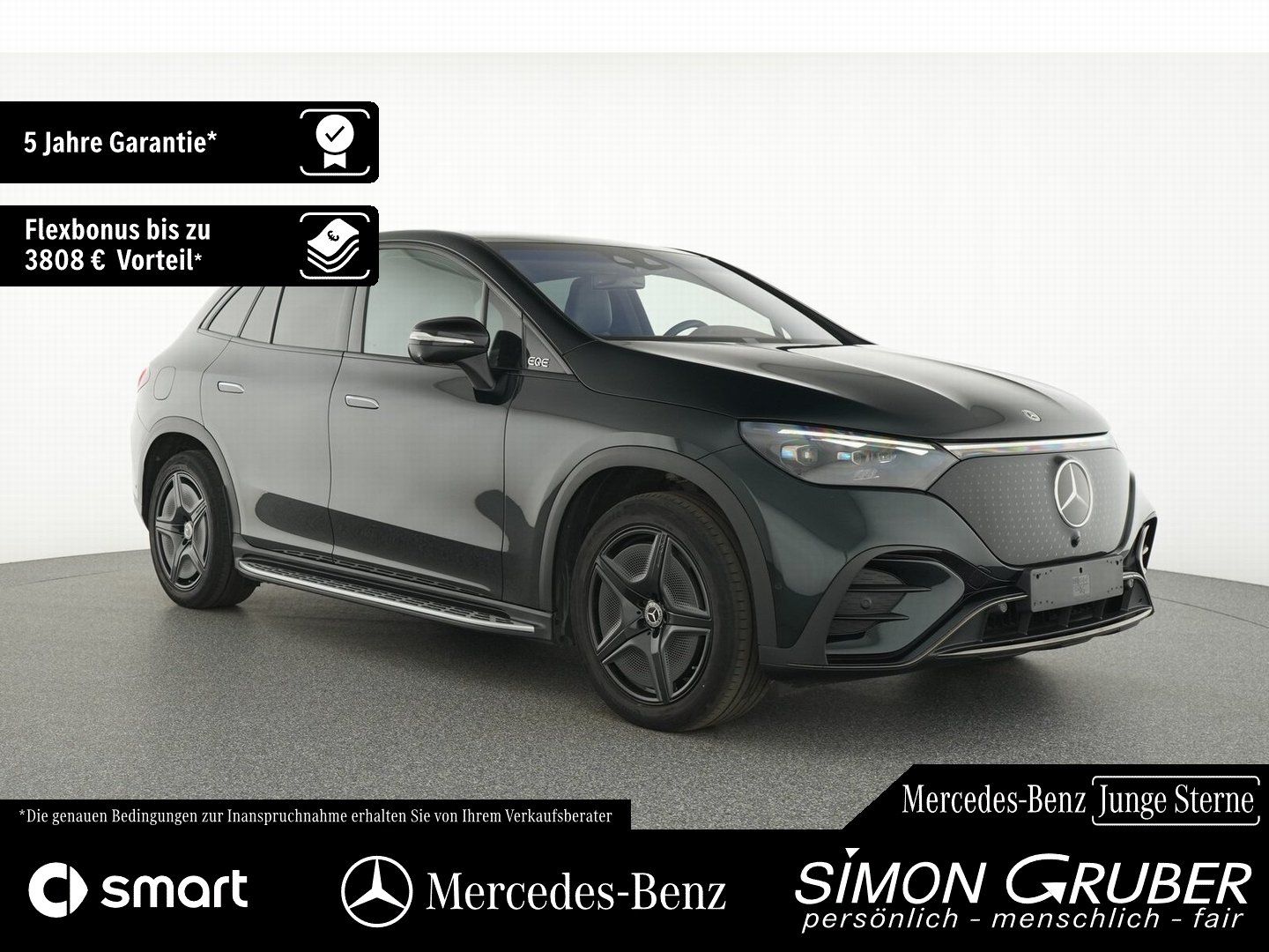 Fahrzeugabbildung Mercedes-Benz EQE 500 4M SUV AMG Carbon Hyper Leder HUD AHK
