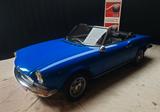 Fiat 124 Spider 1.4cc certif. ASI con C.R.S - blaue Fiat 124 Spider