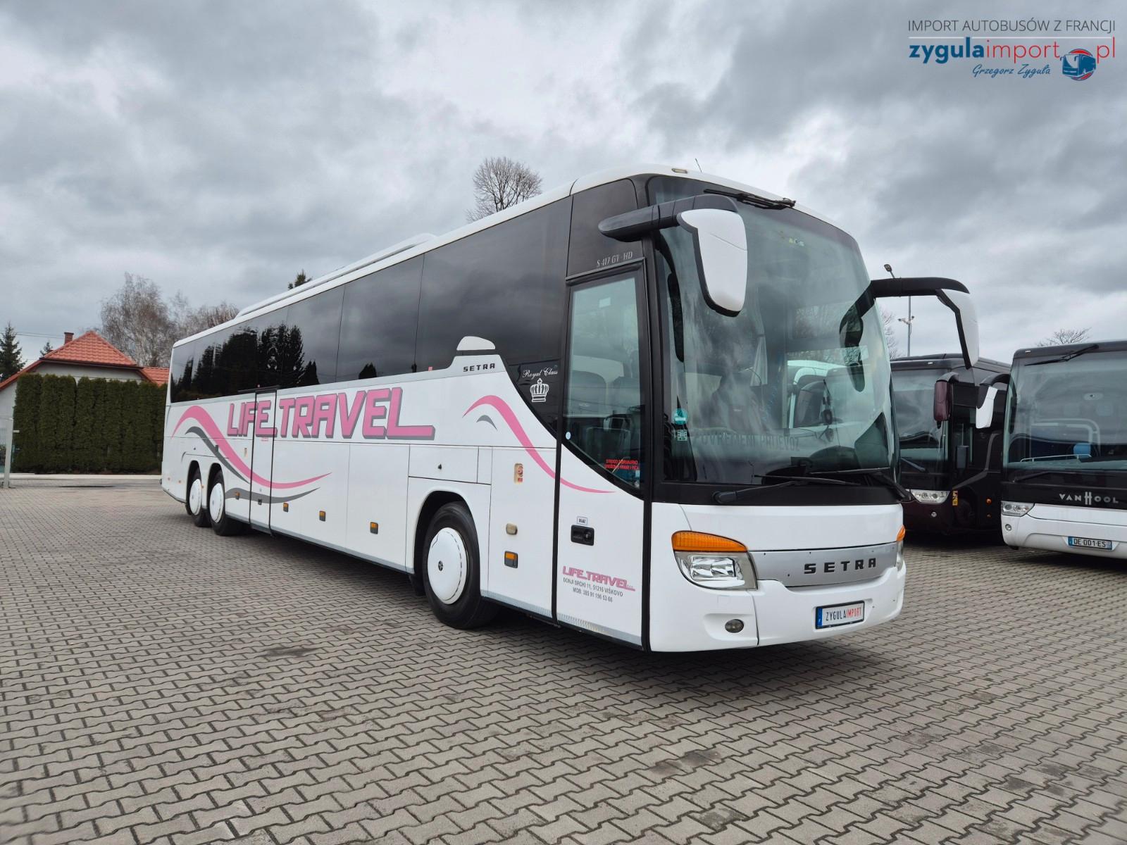 Setra S 417 GT HD / IMPORTED FROM CROATIA / 14 METERS