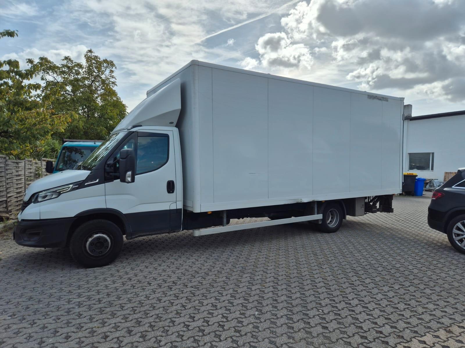 Iveco Daily 70C 180 Koffer 6,10 m LBW 1.5t Luftfed.