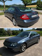 Mercedes-Benz CLK 200 KOMPRESSOR ELEGANCE  - blaue Mercedes-Benz CLK 200