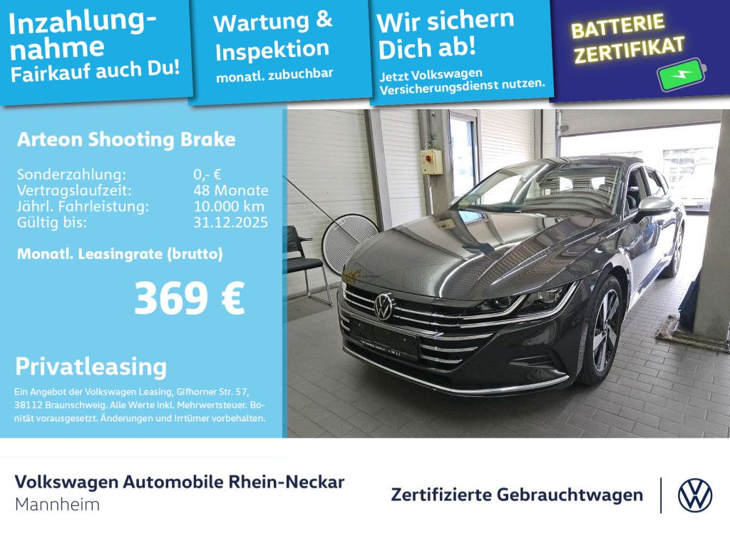 Arteon Shooting Brake 1.4 TSIe LED Navi DSG Digi