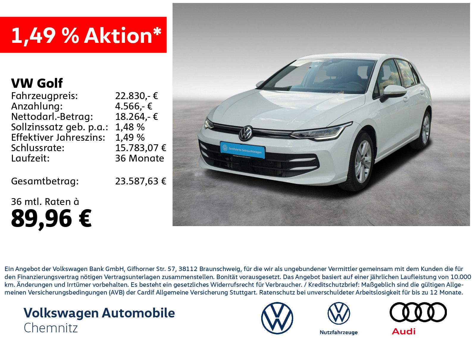 Volkswagen Golf VIII 1.5 TSI Life Head-up SHZ LED foto 2